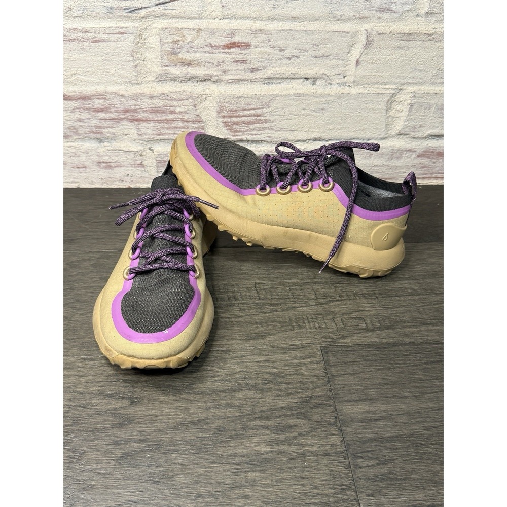 Allbirds Trail Runners SWT Women's Size 10 Beige Purple Gray Running Shoes